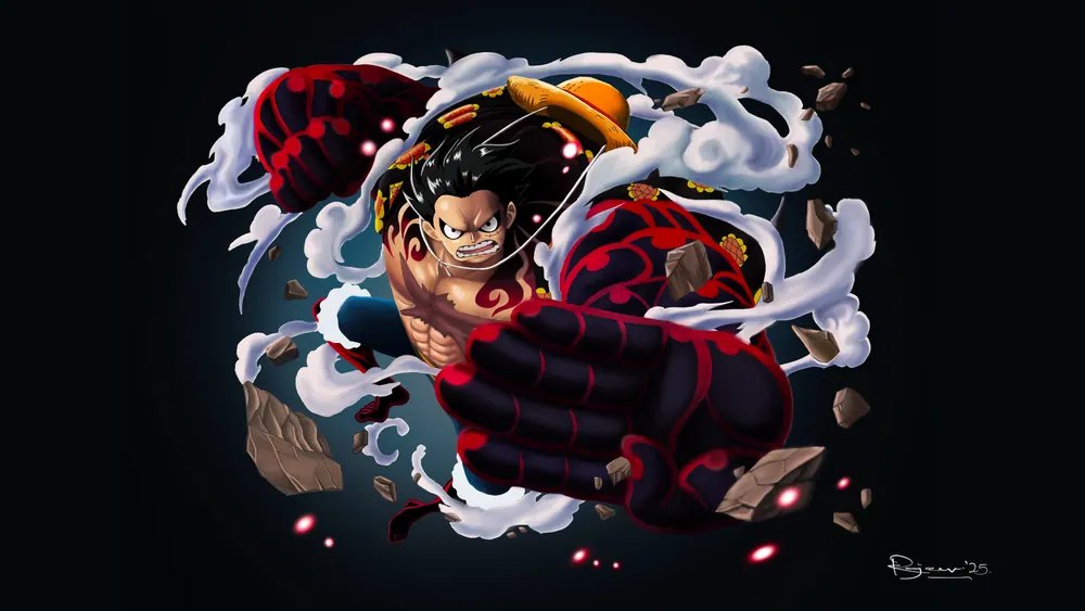 Monkey D Luffy Gear 4